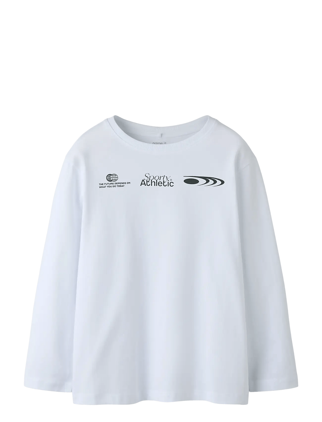 NAME IT Nkmsebastian Ls Nreg Top | White | 134-140
