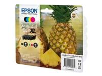 Epson 604XL Multipack - 4-pack - XL - svart, cyan, magenta, gul - original - blister - bläckpatron - för EPL 4200 Stylus Photo 2200 WorkForce WF-2950DWF