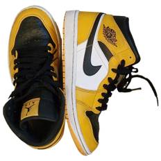 Jordan Air Jordan 1 leather high trainers