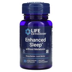 Life Extension, Melatonin-Free Enhanced Sleep, 30 Veggie Capsules