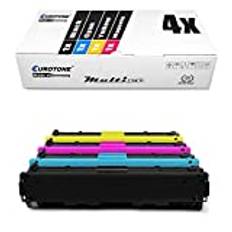 4 x Müller Printware XXL-toner i set för HP Color Laserjet Pro MFP M-180 M180fndw M180n M181fw ersätter CF530A CF531A CF532A CF533A 205A