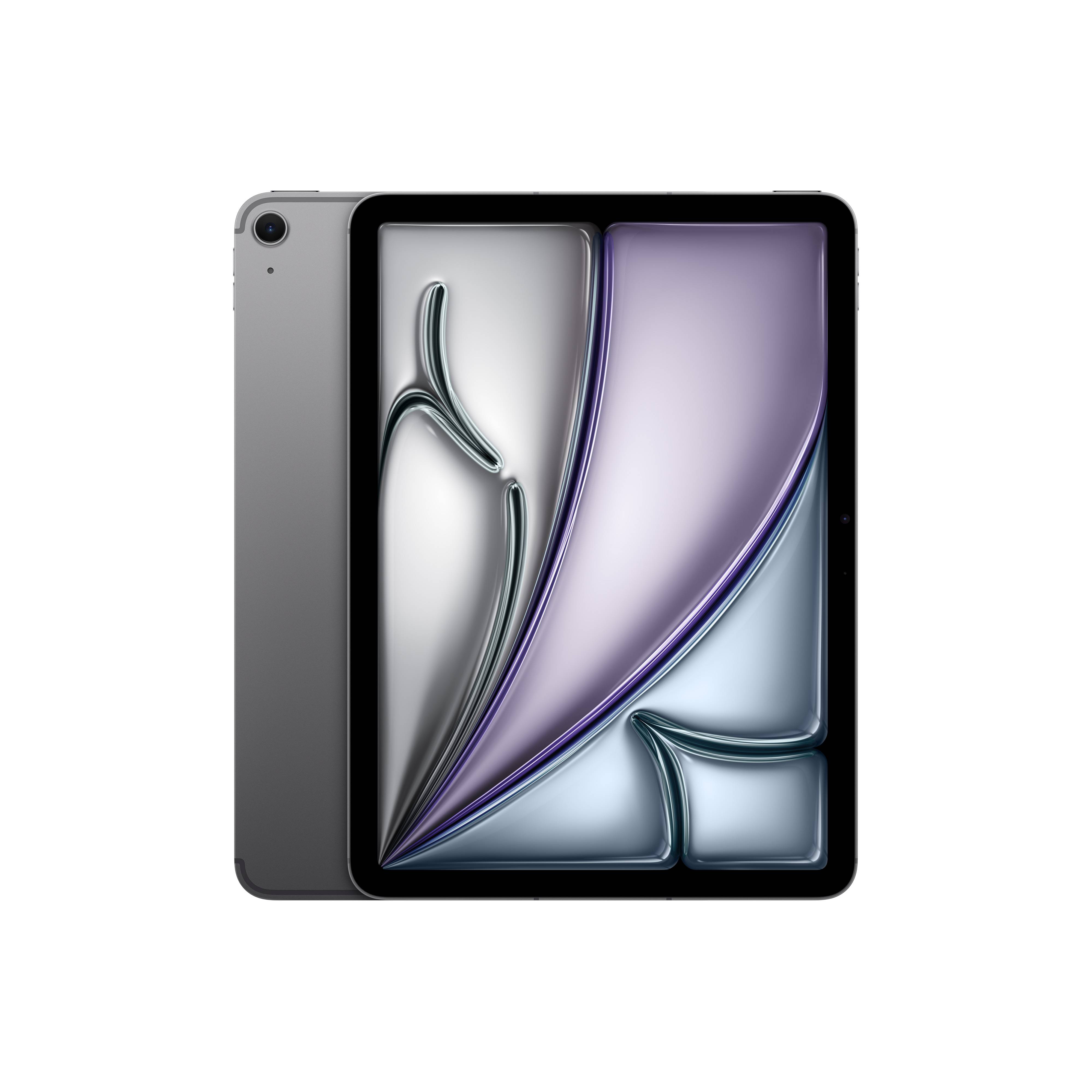 iPad Air M4 Wi-Fi + Cellular 256 GB rymdgrå 13 tum