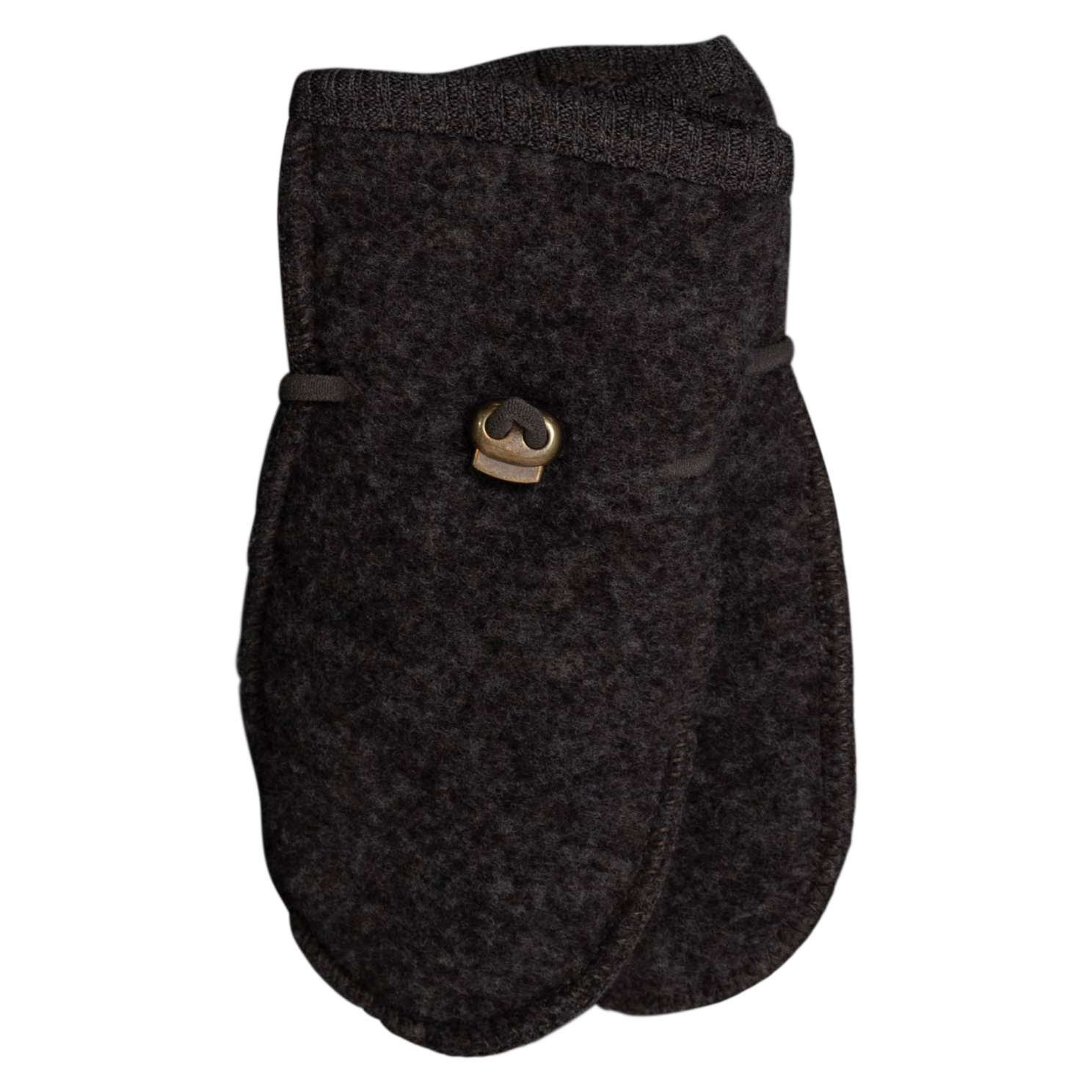 Soft Gallery Baby Vanter i merinould - Dark Brown Melange - 62/68