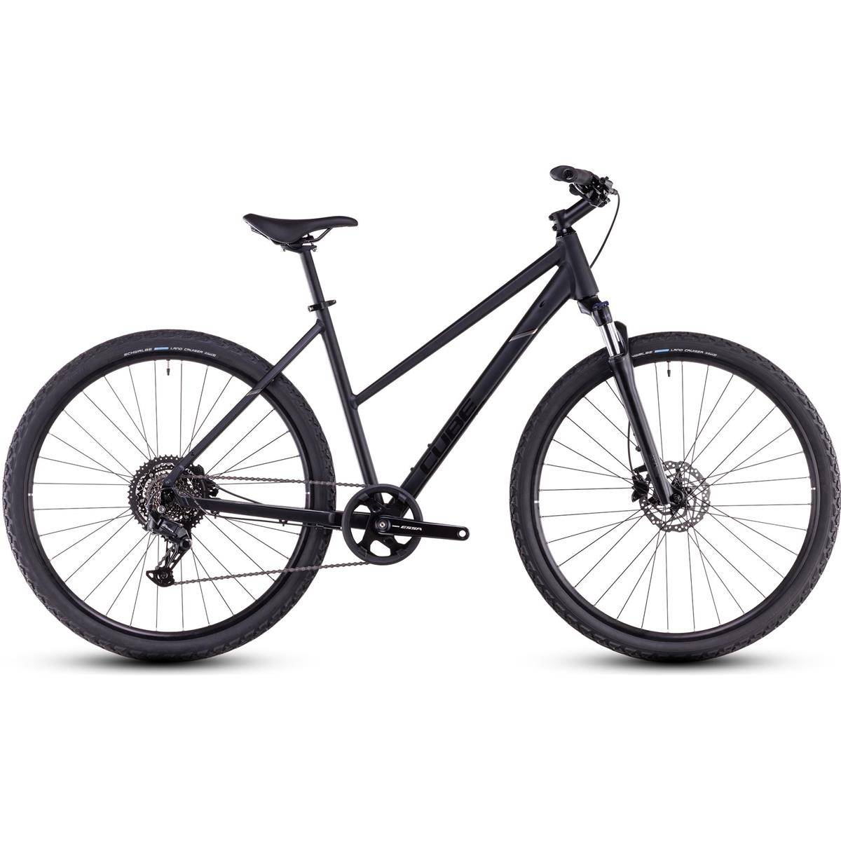 Hybridcykel Cube Nature One Mid Black/Black 54 - Svart ( ).