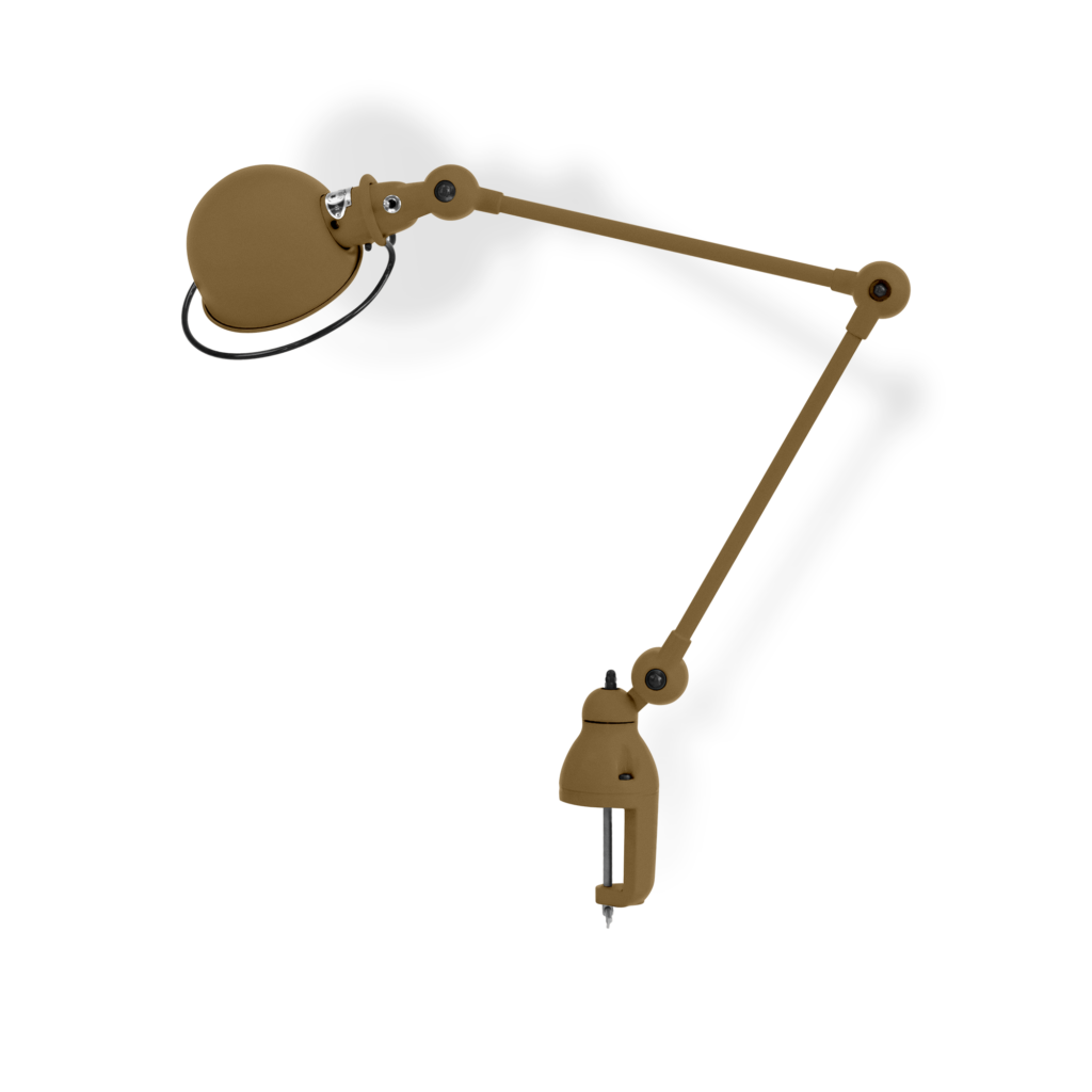 Loft D4040I bordlampe (m/klemme) fra Jieldé - Pearl gold / Mat