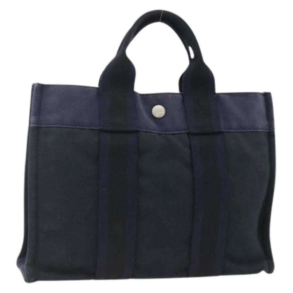 Hermès Vintage - Pre-owned Vintage Canvas Tote Vintage - Dam - ONE Size - Läder