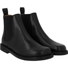 ANGULUS Chelsea Støvle med Rummelig Pasform Kvinde 2504/001 Black/black Chelsea Boots Str 41 - hos Magasin