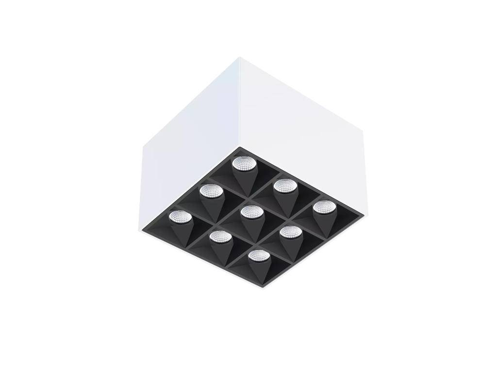 Norlux Phoenix S3 LED downlight Påbyg 830 18W Hvid UGR<17