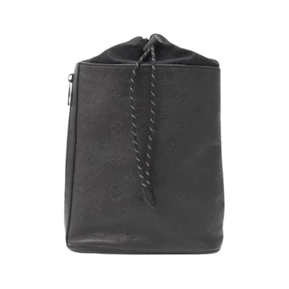 Louis Vuitton Vintage - Pre-owned Monogram Shadow Chalk Shoulder Bag Vintage - Herr - ONE Size - Läder