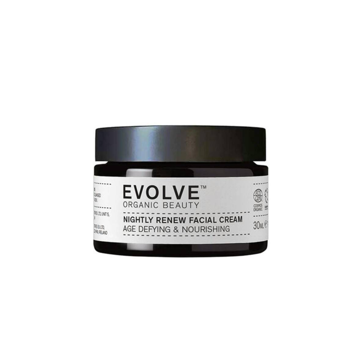 Evolve Organic Beauty Nightly Renew Facial Cream 30 ml