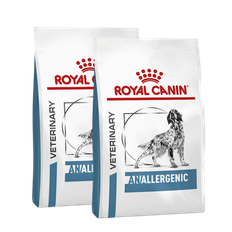 Royal Canin Veterinary Diets Dog Derma Anallergenic torrfoder för hund 8 kg 2-Pack