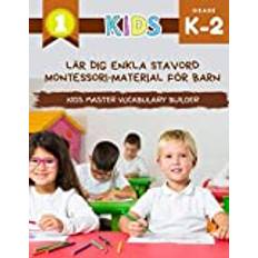 Lär dig enkla stavord Montessori-material för barn Kids Master Vocabulary Builder: Den stora färgglada boken med grundläggande ordförråd. Min första ... ord. Italiensk engelska bildordbok.