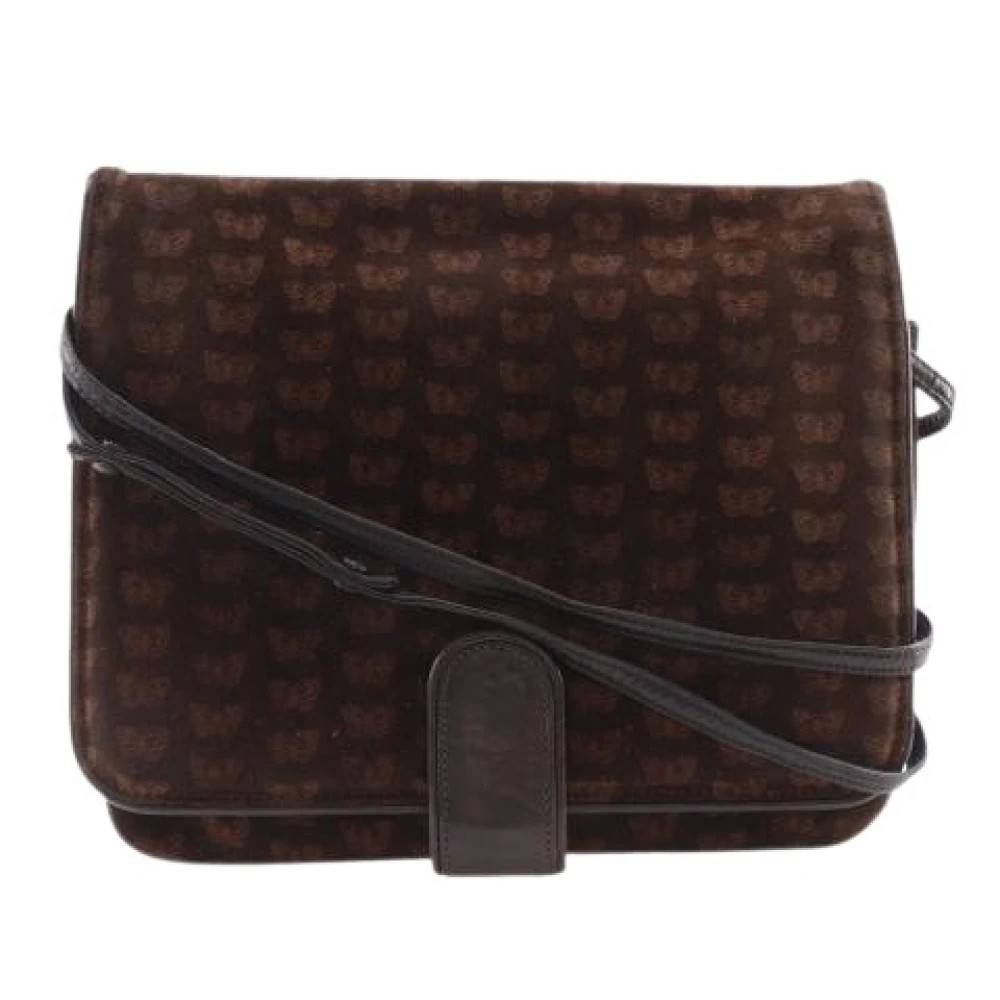 Bottega Veneta Vintage - Pre-owned Axelväska i mocka Vintage - Dam - ONE Size - Mocka