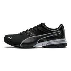 Men's Puma Tazon 6 FM's Running Shoes, Black, Size 38.5, Shoes - Silver - 38.5