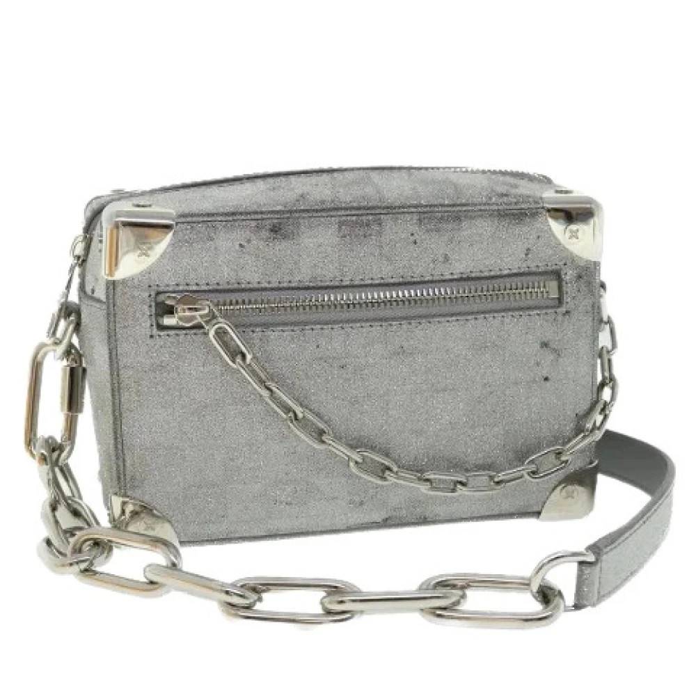 Louis Vuitton Vintage - Pre-owned Damier Ebene Axelremsväska Vintage - Dam - ONE Size -