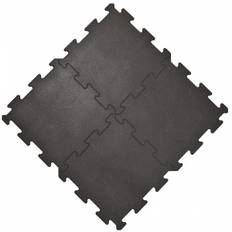 Nordic Fighter gummigolvskydd Fitnessgolv Svart 40mm