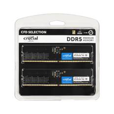 Crucial CFD Sales Desktop PC Memory 8GB x 2 by DDR5-4800 (PC5-38400) (Lifetime Warranty) (Compatibility Guaranteed) (Crucial Micron) W5U4800CM-8GS