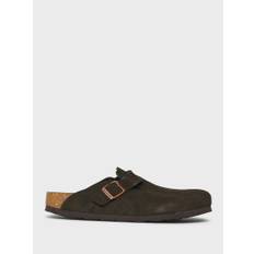 Boston Suede Sandals in Mocha - 41