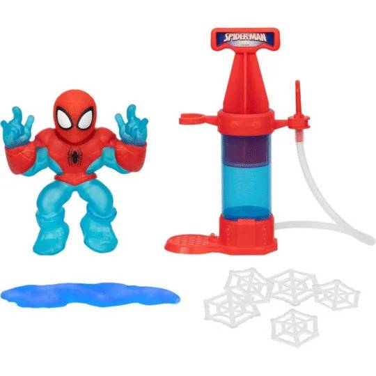 Goo Jit Zu Hero Creator Spiderman Goo jit zu elastisk Figur Marvel 43003