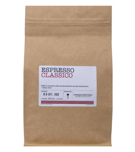Espresso Classico kaffe - 250 g / Målad för kaffemaskin (Filter)