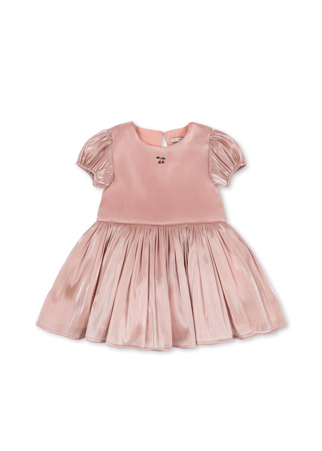 Konges Sløjd Fia Klänning Silver Pink Silver Pink-6Y Rosa 6 år Flickor