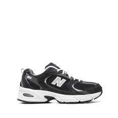 New Balance - 530 Classic Black/Grey sneakers - unisex - gummi/mesh/Tyg/polyuretan/kalvmocka - 6 - Svart