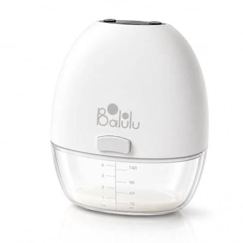 BALULU/Elektrisk bröstpump handsfree/Optimera din tid varje dag/Trådlös bärbar bröstpump/Lätt, bekväm och tyst/Hjälp för att komma igång med amningen och fortsätta med den