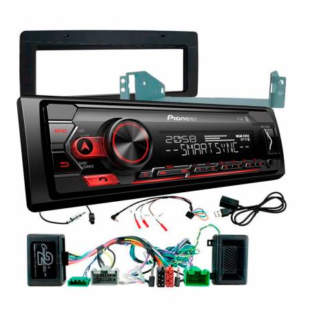 Installationspakke Volvo 2007-2011 & JVC KD-X382BT