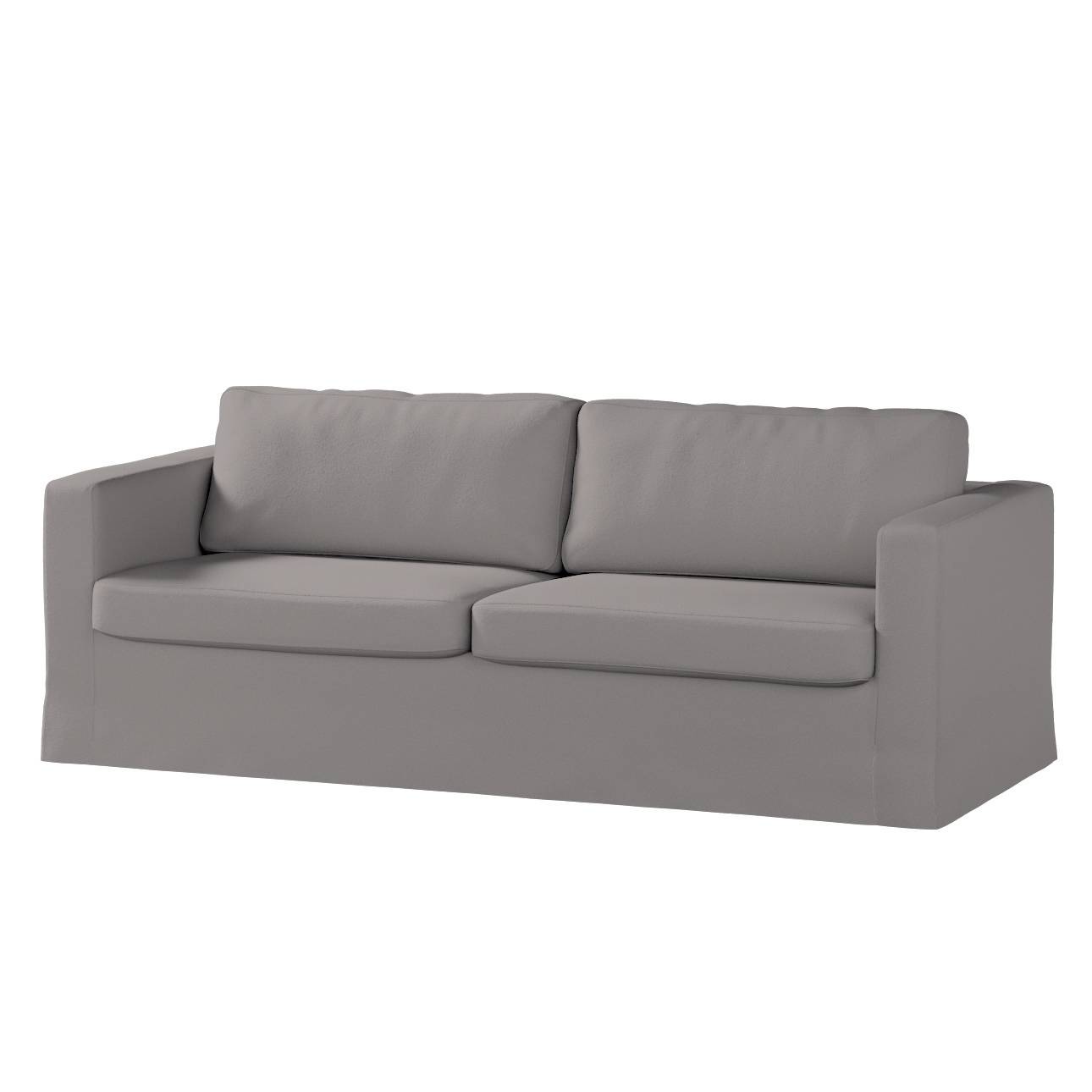 Karlstad betræk 3 personer, lang, 204cm, Mørk sand, 204 X 89 X 66 CM, Teddy