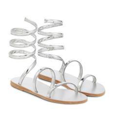 Ancient Greek Sandals Ofis leather sandals - metallic - EU 35