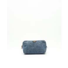 Prada Denim Toiletry Pouch