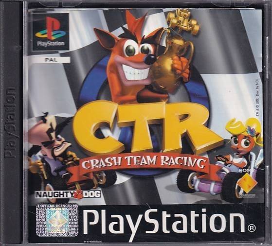 CTR Crash Team Racing - PS1 (B Grade) (Genbrug)