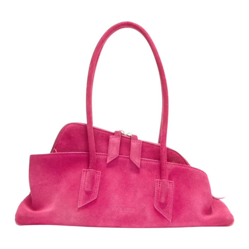 The Attico La Passeggiata Small Top Handle - Tasker - Dame - Lyserød - ONE SIZE - Læder