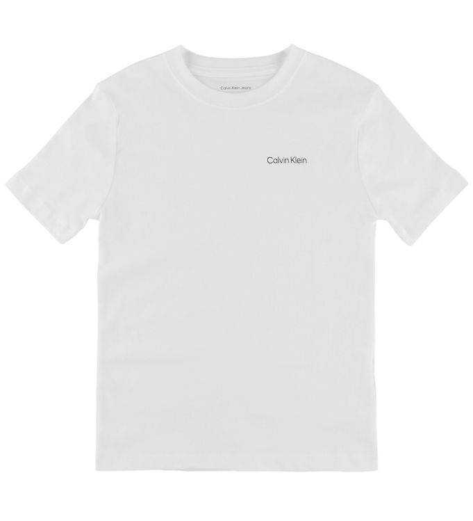 Calvin Klein T-shirt - Bright White - Calvin Klein - 14 år (164) - T-shirt