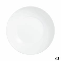 Luminarc Apy Vit Glas Djupa Tallrikar - 20 cm (Set om 12)