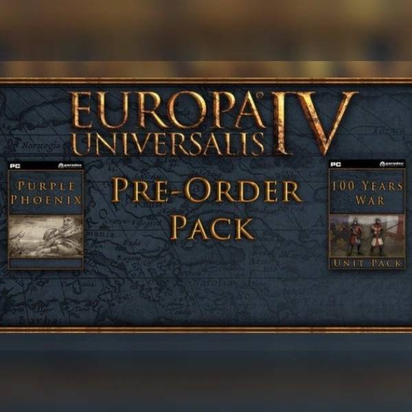 Europa Universalis IV: Pre-Order Pack (DLC) (PC) Steam Key - GLOBAL