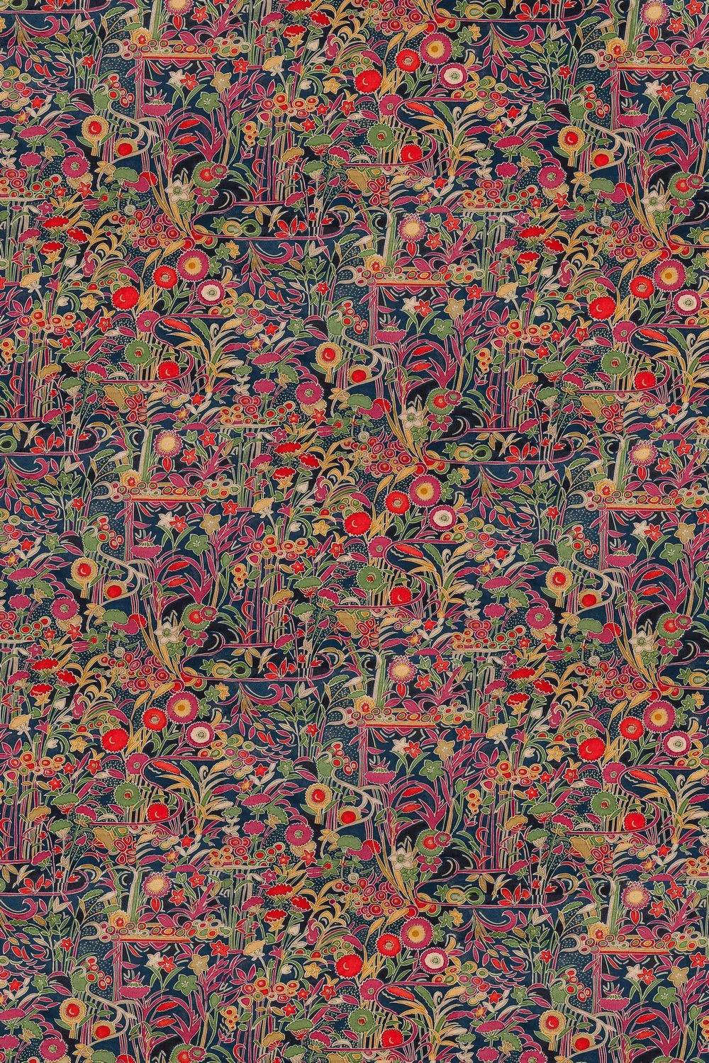 The Design Archives Fabric Grand Tiffany Velvet 1019-02