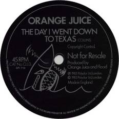 Orange Juice The Day I Went Down To Texas - Flexi 1983 UK 7" vinyl OJ3