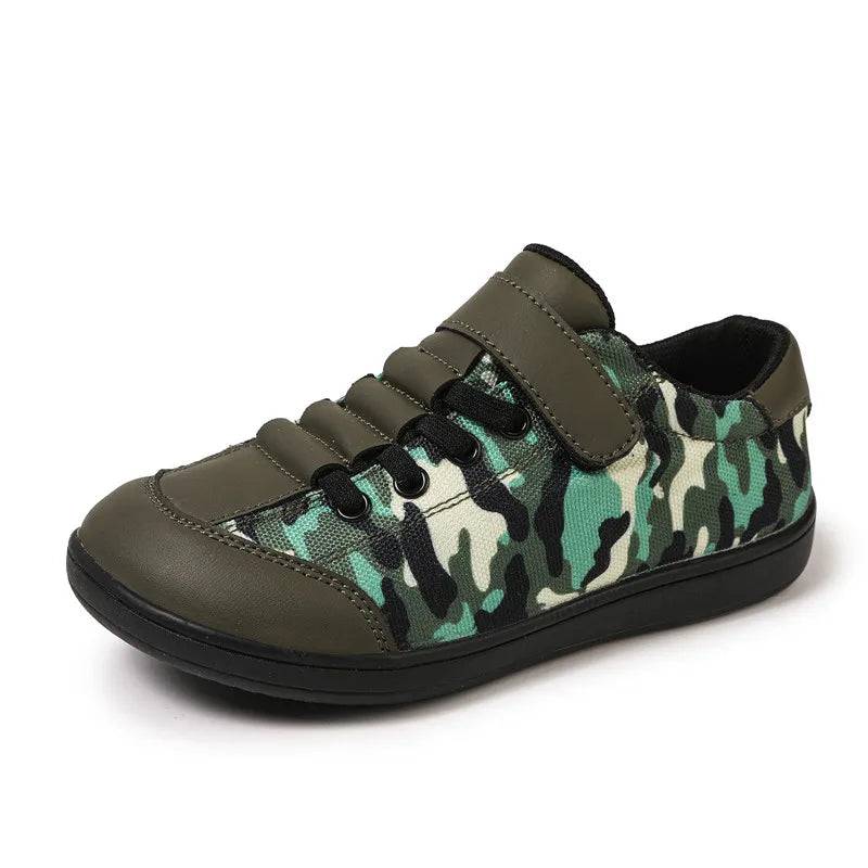 New Kid Wide Barefoot Shoes | Minimalist Sneakers for Boys/Girls - MiCai Hei / 36.