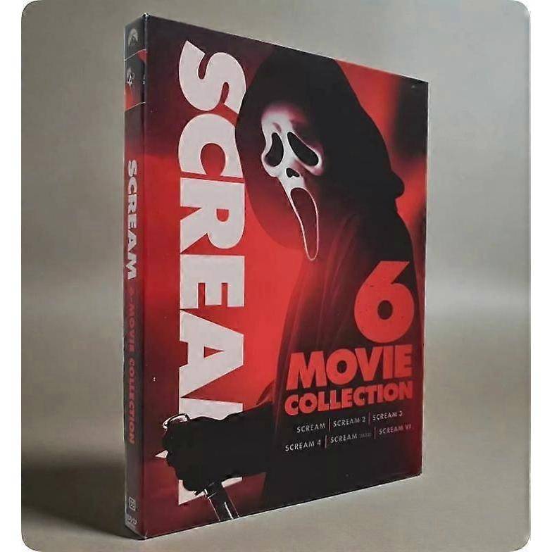Scream 1-6 (dvd) Film 6-skivors engelsk version