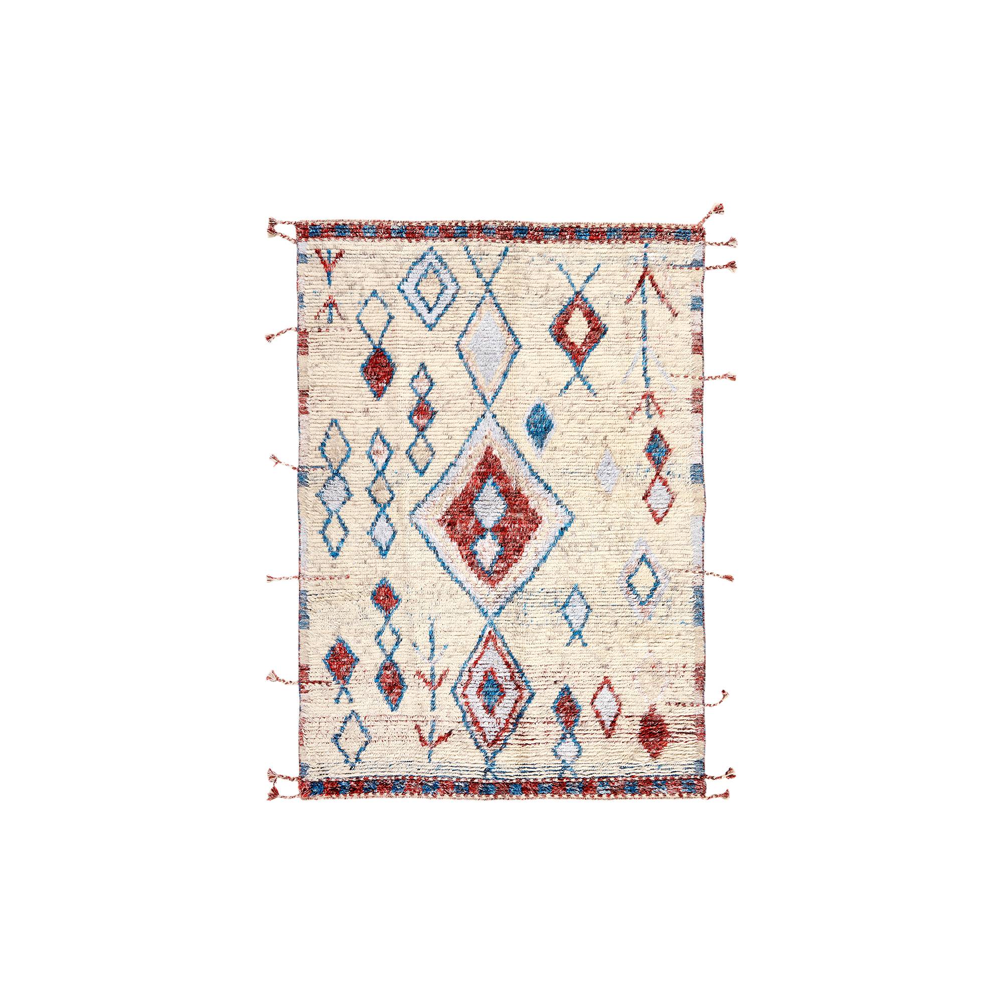 Tribe Gulvtæppe, Ivory Red.