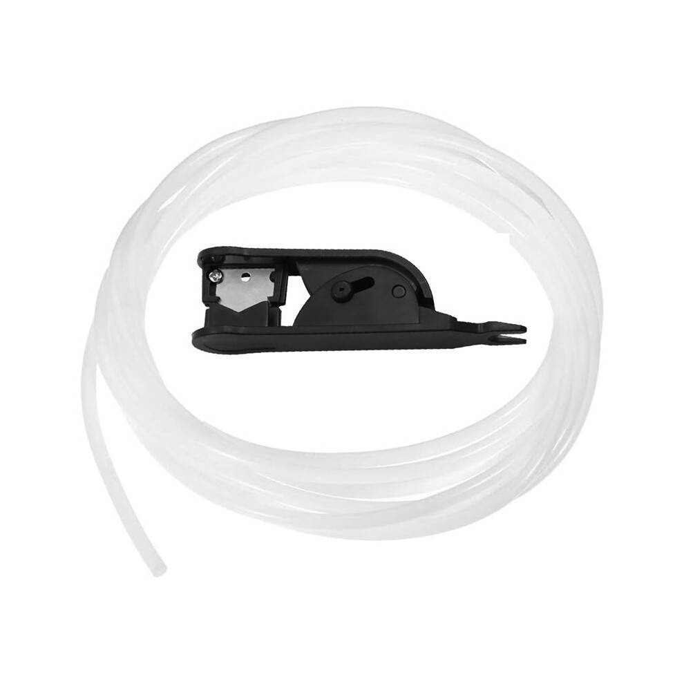 For Bambu-Lab PTFE Tube 5M 2.5mm IDx4mm OD, for BBL X1/ X1C/ P1P/ P1S/ A1 Direct Drive Extruder with Tubing Cutter