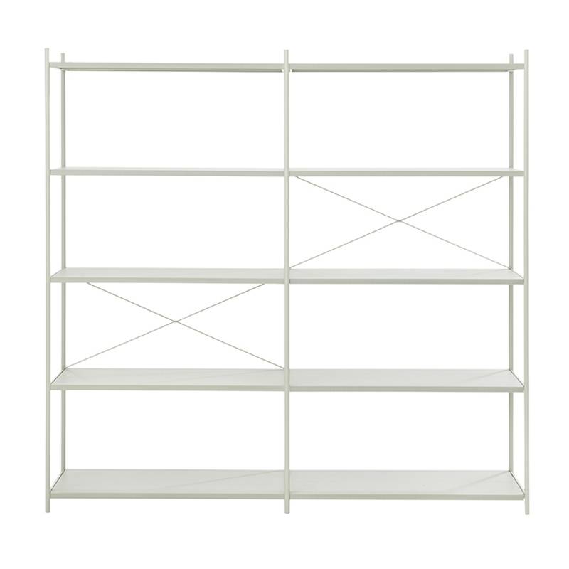 Ferm Living Punctual Reolsystem 2x5 Antracit