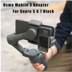 Kamera handhållen adapterhållare för dji osmo mobile 3 transfer för gopro 5/6/7 kamera