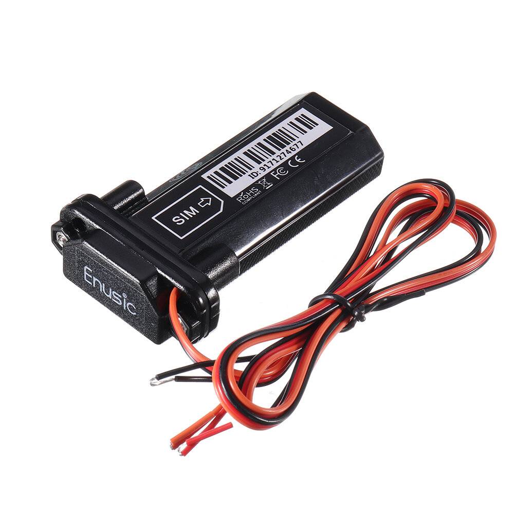 iMars Enusic™ 9V-75V Micro GPS Tracker Vattentät Locator Motorcykel Bil Elektrisk Cykel Scooter Power Standby Inbrottsla