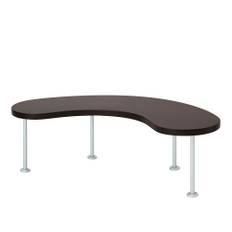 HEM - Worm Coffee Table Large Brown/Steel - Sofaborde - Flerfarvet - Træ