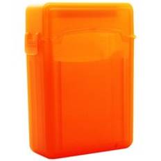 Antistatisk 2.5 tums sata ide hdd skydd lagringsbox för extern 2.5 hårddisk / hörlurar / u disk hårddisk fodral svart - orange