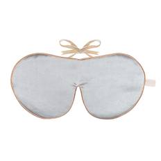 Classic Silk Lavender Eye Mask (Silver)