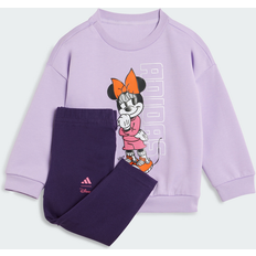 Adidas Adidas Disney Mimmi Pigg Joggingbyxor För Barn Träningskläder Powder Plum / Lucid Pink - 9-12M