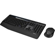 Logitech Wireless Combo MK345 tastatur Mus inkluderet USB Fransk Sort